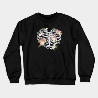 Rib Cage Floral 7 Crewneck Sweatshirt